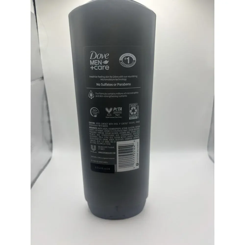 DOVE MEN +CARE | CLEAN COMFORT Hydrating Body+Face Wash 24hr Micromoisture 18oz